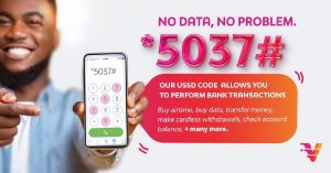 V bank USSD Banking Now Available To Glo Users